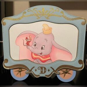 NWT Loungefly Disney Dumbo 80th Anniversary Train Car Crossbody Bag